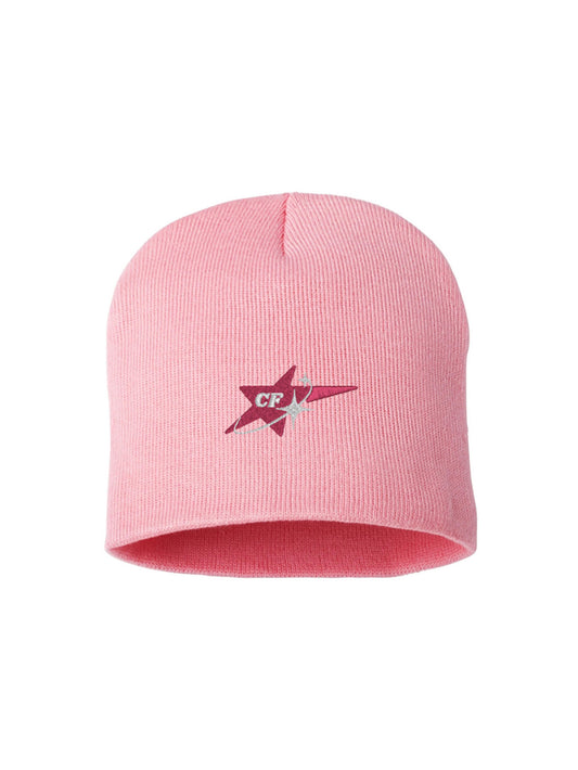 CF PINK STAR BEANIE